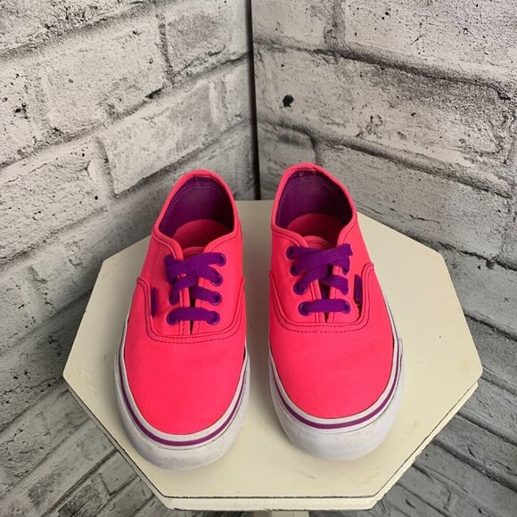 Vans Off the Wall Casual Pink Sneakers - Picture 2 of 7